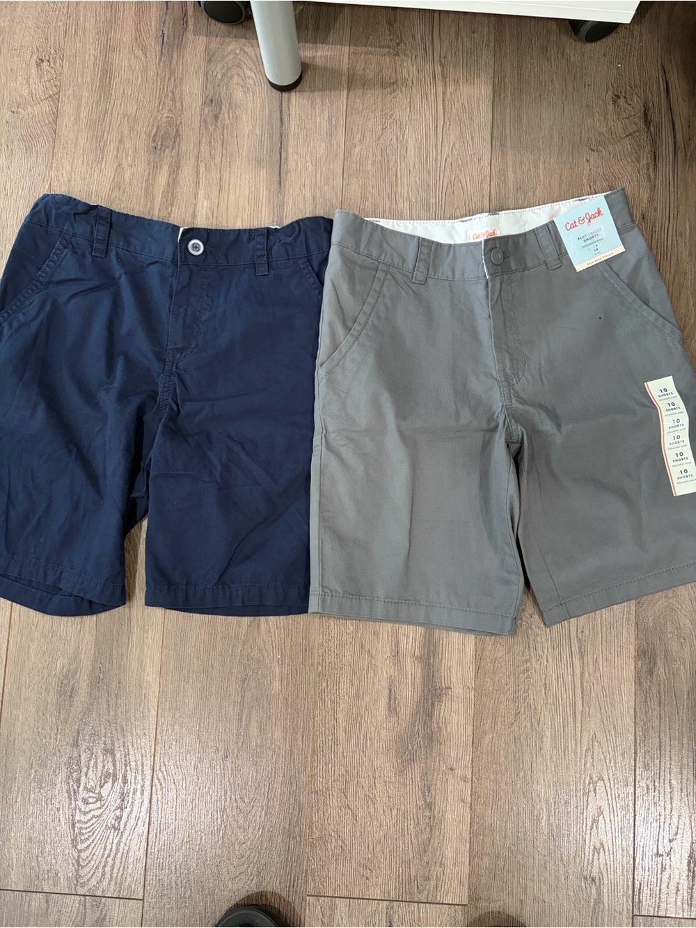 Cat & Jack Shorts 2-Pack Gray & Blue Boys Size 10